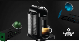 Gagnez 4 machines Nespresso Vertuo