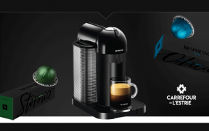 Gagnez 4 machines Nespresso Vertuo