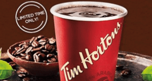 Gagnez 8 millions $ en boissons chaudes Tim Hortons