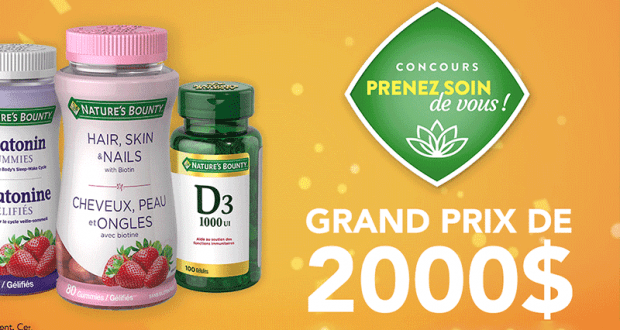 Gagnez un grand prix de 2000 $