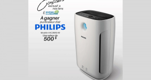 Un purificateur d'air de marque Philips