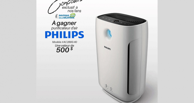 Un purificateur d'air de marque Philips