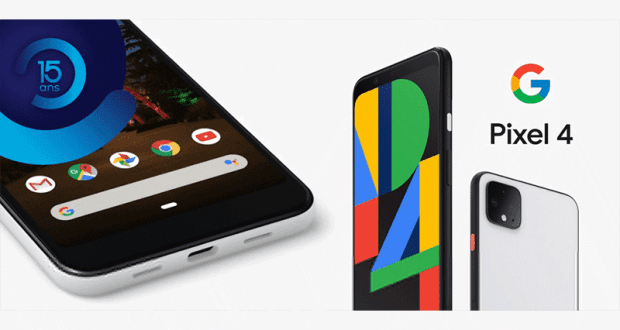 Un téléphone Pixel 4 de 999$