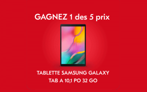 5 Tablettes Samsung Galaxy Tab A 10