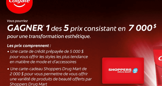 Gagnez 1 des 5 prix de 7000$