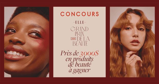 Gagnez 3000 $ en produits de beauté