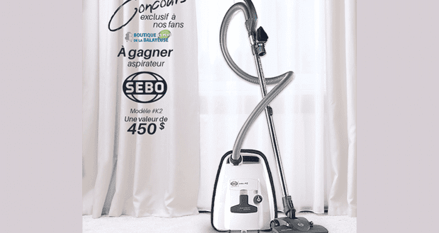 Un aspirateur de la marque SEBO Canada