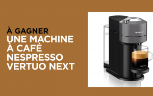 3 machines a café Vertuo Next de Nespresso