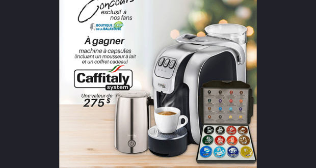 Gagnez une machine Caffitaly Canada