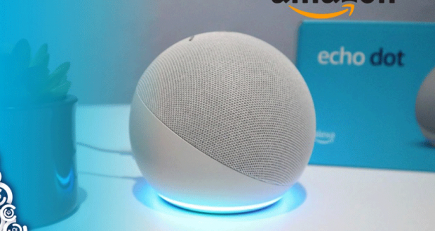 Un Echo Dot 4e génération d’Amazon