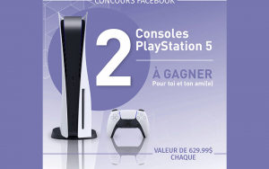 Gagnez 2 consoles PlayStation 5