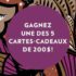 Gagnez 5 cartes-cadeaux Reitmans de 200 $ chacune