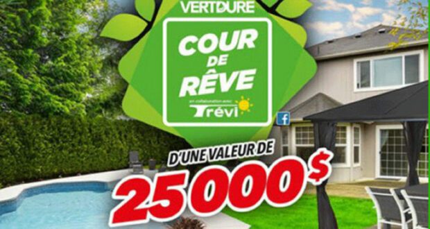 Gagnez la cour de vos rêves (Valeur de 25 000 $)