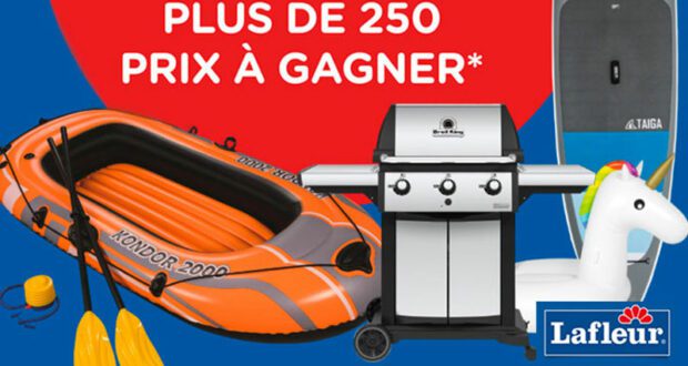 Gagnez plus de 250 prix tout au long de l’été