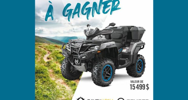 Gagnez un véhicule CFORCE 1000 OVERLAND 2021 (Valeur de 15499 $)