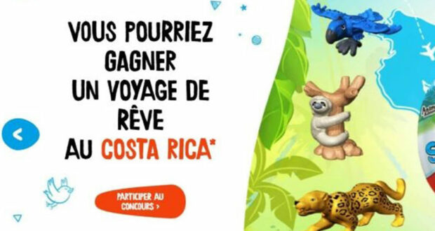 Gagnez un voyage de rêve au Costa Rica (Valeur de 15 000 $)