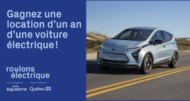 Gagnez une location d’un an d’une Chevrolet Bolt EV 2022