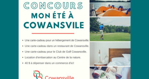 Gagnez 1 des 3 séjours pour 2 personnes à Cowansville