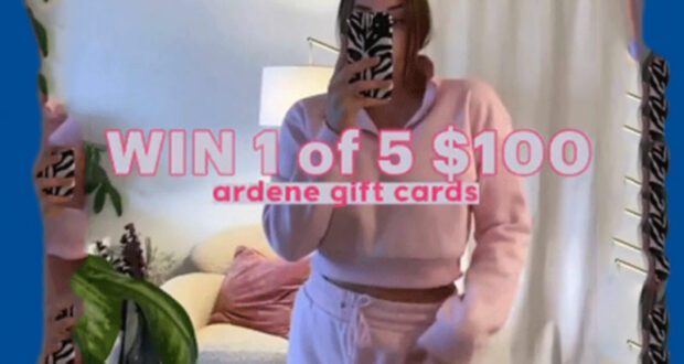 Gagnez 5 cartes-cadeaux Ardene de 100 $