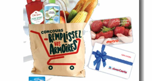 Gagnez 5000 $ en cartes cadeaux Metro et Jean Coutu