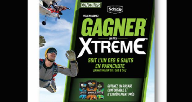 Gagnez l’un des 6 sauts en parachute (Valeur de 1000 $ chacun)