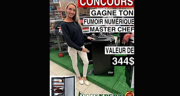 Gagnez un Fumoir Numérique MASTER CHEF