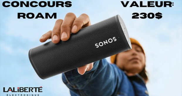 Gagnez un haut-parleur portable SONOS