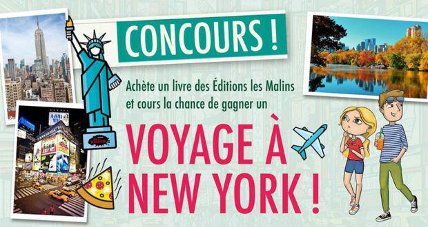 Gagnez un voyage pour 4 personnes à New York (Valeur de 4000 $)