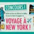 Gagnez un voyage pour 4 personnes à New York (Valeur de 4000 $)