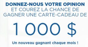 Gagnez une carte cadeau Jean Coutu de 1000 $