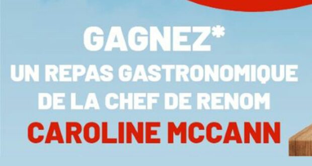 Gagnez une expérience avec la chef de renom Caroline McCann (5000 $)