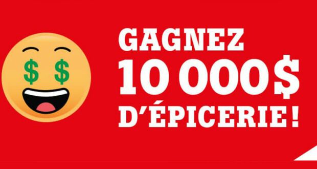 Gagnez 10 000 $ d'épicerie Chez Métro