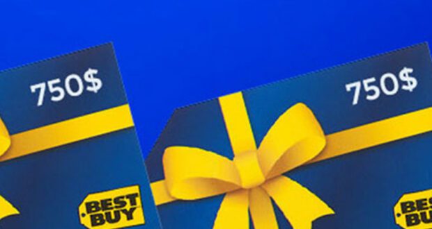 Gagnez 2 cartes-cadeaux Best Buy de 750 $ chacune