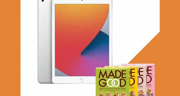 Gagnez un iPad 10.2” (2020) 128GB- Wi-Fi + 9 produits MadeGood