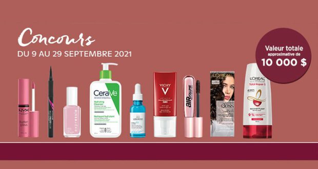 Gagnez 10 routines beauté complètes d’un an (1000 $ chacune)