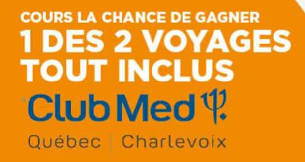 Gagnez 2 voyages tout inclus au nouveau Club Med de Charlevoix
