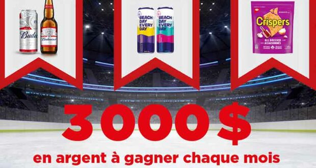 Gagnez 3000 $ en argent chaque mois