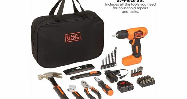 Gagnez un ensemble d’outils Black + Decker (57 pièces)