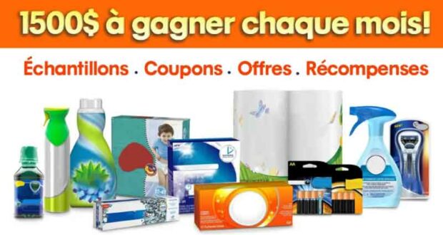 Gagnez une carte-cadeau de 1500 $ chaque mois