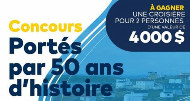 Gagnez une croisière pour deux personnes (Valeur de 4000 $)