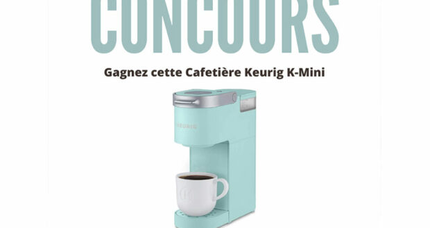 Gagnez une machine à café Keurig K-Mini