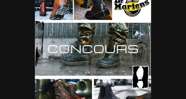 Gagnez une paire de boots Dr. Martens de votre choix