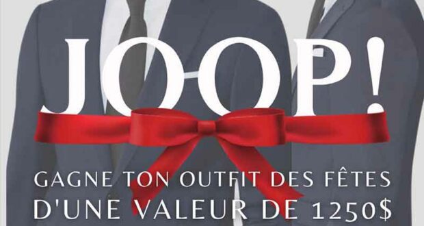 Gagnez 1250 $ d’articles de la collection JOOP!