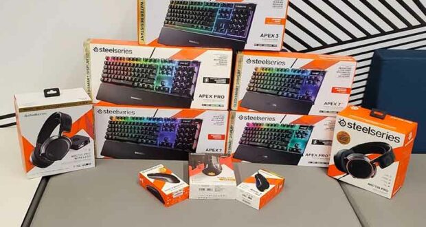 Gagnez 5 ensembles de prix SteelSeries (Valeur totale 1794 $)