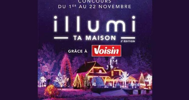 Gagnez L’illumination féerique de votre maison (Valeur de 10 000 $)