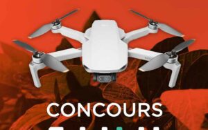 Gagnez un Drone Quadcopter ultraléger et pliable avec caméra 4K