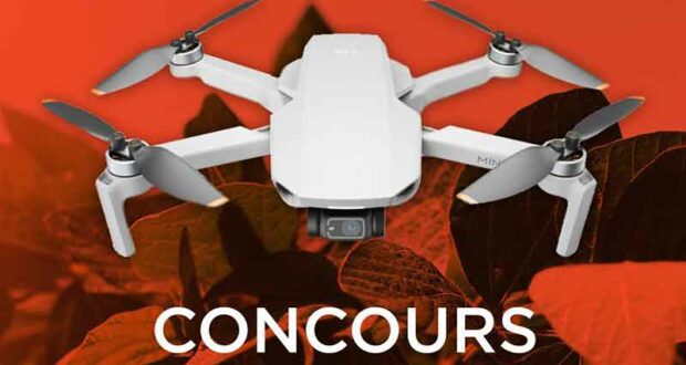 Gagnez un Drone Quadcopter ultraléger et pliable avec caméra 4K