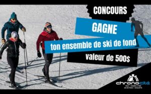 Gagnez un ensemble de ski de fond Atomic (Valeur de 500 $)