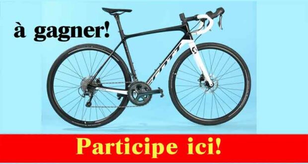 Gagnez un vélo d'une valeur de 500 $