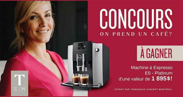 Gagnez une Machine à espresso Jura E6 Platinum (Valeur 1895 $)